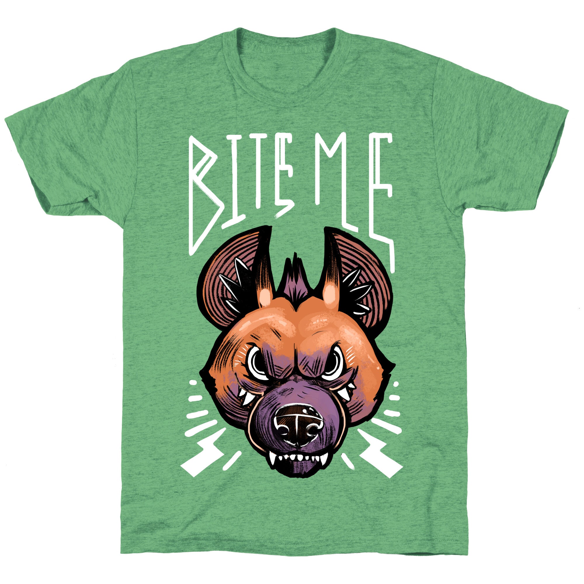 Bite Me- Hyena Unisex Triblend Tee